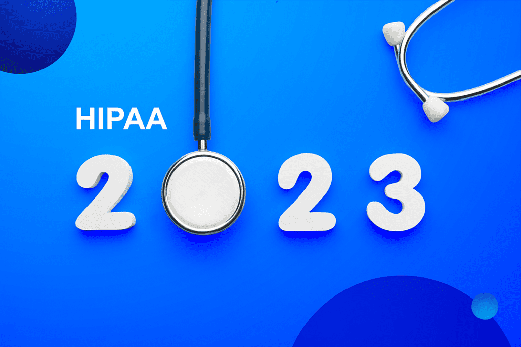 HIPAA 2023 with a stethoscope